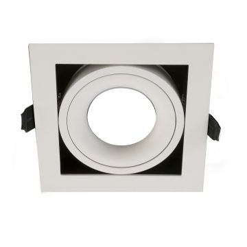 Dakota downlight ramme, Hvit / Sort innside