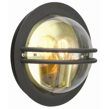Bremen 630 vegglampe, klar skjerm
