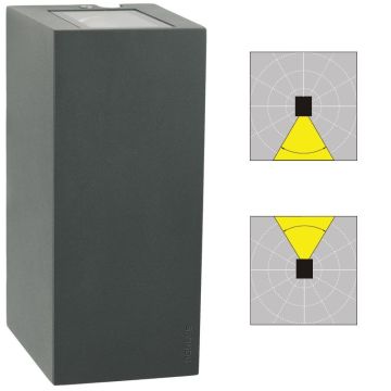 Lillehammer 1582 vegglampe, lys ned, LED 3000K 103lm