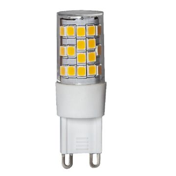 Illumination G9 LED 3,8W 410lm 4000K (kaldt lys) Klar, dimbar
