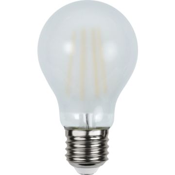 Illumination E27 A60 LED 4,8W 500lm 2700K Frostet, dimbar