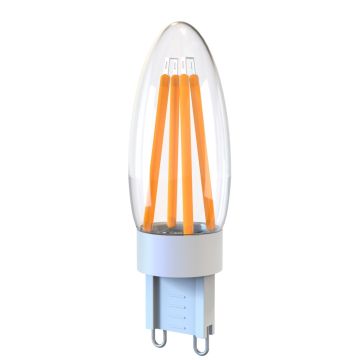 Ecolux G9 3W LED 320lm 2700K Klar, dimbar