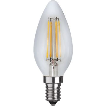 Illumination Mignon E14 C35 4,2W 470lm 2700K Klar, dimbar