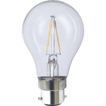 Illumination B22 A60 LED 2W 220lm 2700K Klar