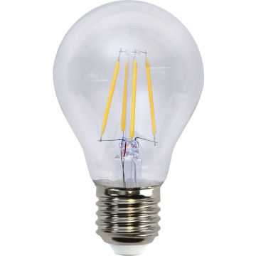 Illumination E27 A60 LED 5,8W 400lm 2700K Klar, dimbar