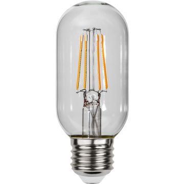 Decoration E27 T45 110mm LED 4W 2100K 300lm Klar, Sensor