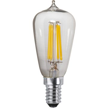 Illumination Mini Lanterne E14 ST38 2,5W 250lm 3000K Klar, 3-step dimmer med minne