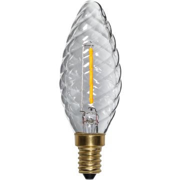 Decoration Mignon E14 TC35 Twisted LED 4,5W 470lm 2100K Soft Glow Klar