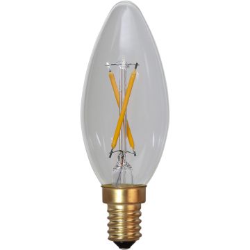 Decoration Mignon E14 C35 LED 0,5W 2100K 30lm Soft Glow Klar
