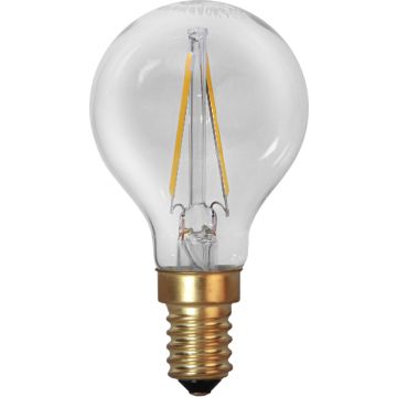 Decoration Illum E14 P45 LED 1,5W 2100K 120lm Klar
