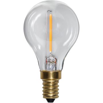 Decoration Illum E14 P45 LED 0,8W 70lm 2100K Soft Glow Klar