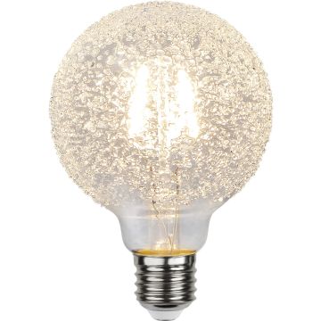 Decoled E27 G95 Crisp White LED 1W 2600K 65lm, dimbar