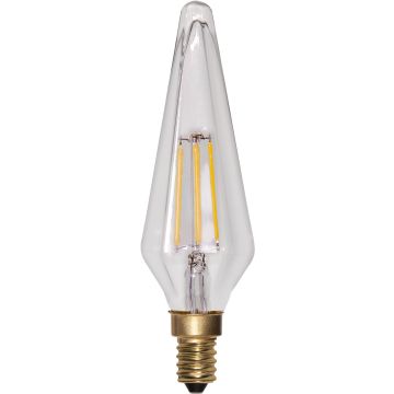 Decoration E14 D35 LED 3W 300lm 4000K (kaldt lys) Klar