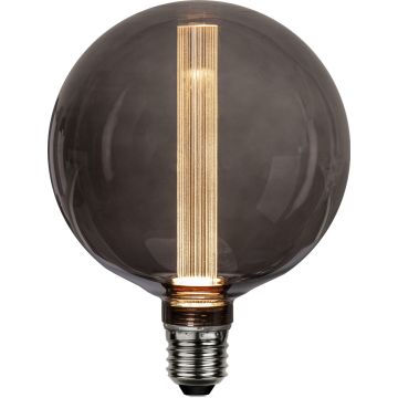 New Generation E27 G125 LED 1,1W 45lm 2800K, Røykfarget