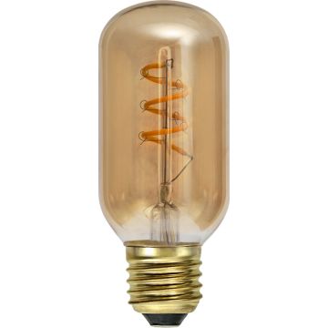 Decoration E27 T45 spiral 110mm LED 2,8W 130lm 2200K Rav, dimbar
