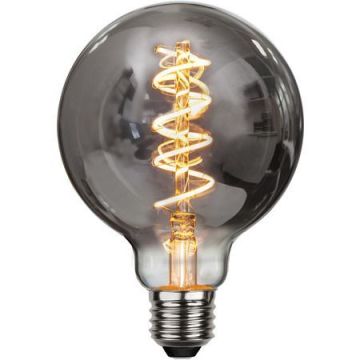 Globe E27 G95 LED 4W 60lm 2100K Røykfarget, dimbar
