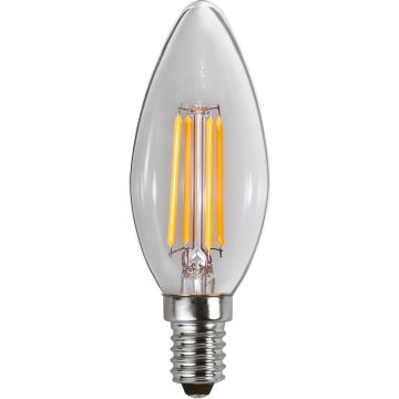 Decoration Mignon E14 C35 LED 4,2W 470lm 3000K Klar, 3-step dimmer