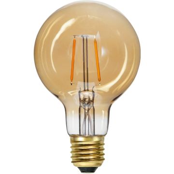 Globepære E27 G80 LED 0,7W 80lm 2000K, Rav