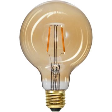 Globepære E27 G95 LED 0,75W 80lm 2000K, Rav