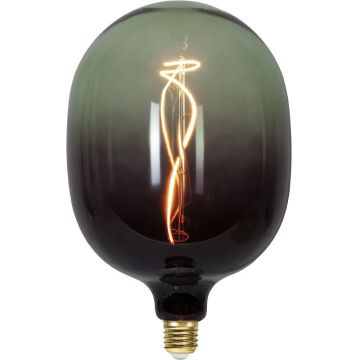 Colourmix E27 C150 dekorpære LED 4W 75lm 2200K, Sort Grønn, dimbar