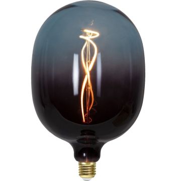 Colourmix E27 C150 dekorpære LED 4W 72lm 2400K, Sort Blå, dimbar
