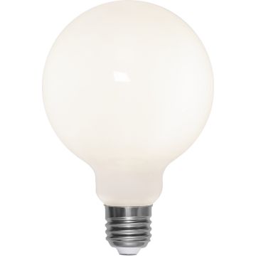 Smart Lighting E27 G95 Opaque LED 7W 806lm cct+dim Opalhvit