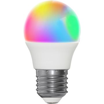 Smart Lighting E14 G45 LED 4.9W 2700K 470lm RGB