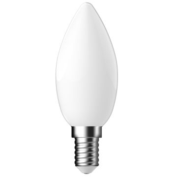 Mignon E14 C35 3W LED 250lm 2700K Opalhvit, dimbar
