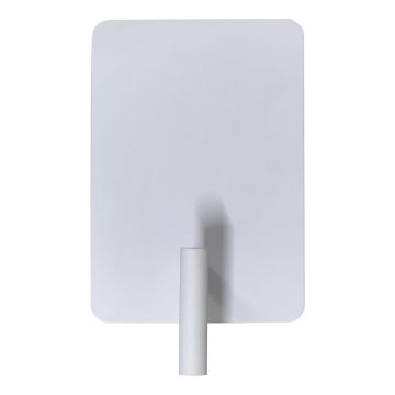 Alison vegglampe (fast montering), 2 USB-utganger, Hvit