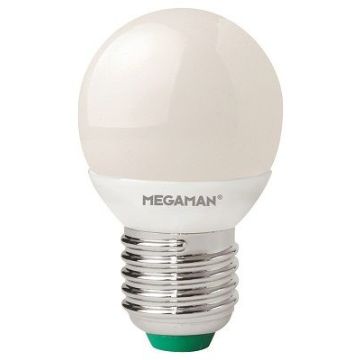Megaman E27 Krone 2800K P45 LG2602 2W LED 136lm (begrenset antall)