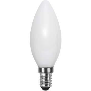 Opaque Mignon E14 C35 LED 5W 450lm 2700K RA90 Opalhvit, dimbar