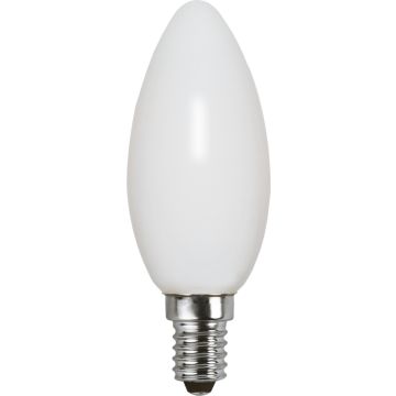 Opaque Mignon E14 C35 LED 6W 806lm 3000K Opalhvit
