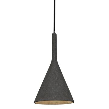 Sorrenca Tracte takpendel, diameter 16 cm, Mørk grå sandsten - LAGERSALG