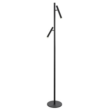 Pure gulvlampe, høyde 163 cm, dimbar LED 2700K 900lm, Sort