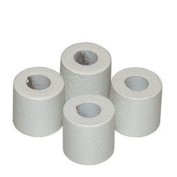 Avstandsstykker, pakke med 4, Hvit