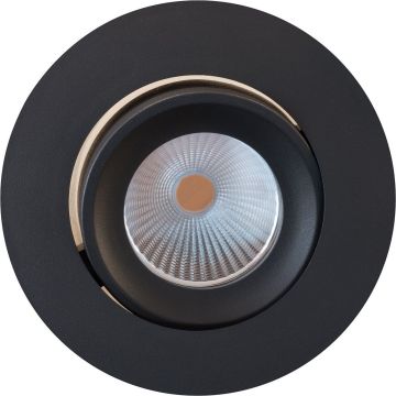 Idaho downlight med tilt, dimbar LED 2700K 500lm, Fire Rated IP65