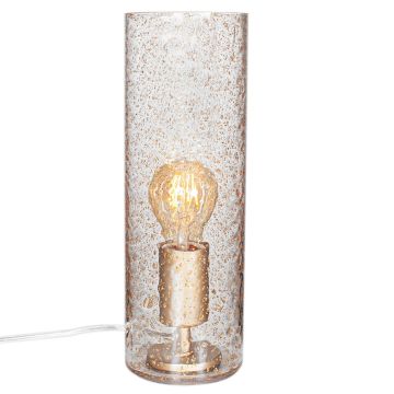 Golden bordlampe, høyde 40 cm, Gull