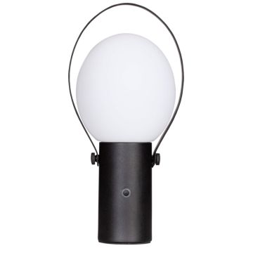 Bari oppladbar bordlampe, 3W LED IP44 2700K 220lm, høyde 35 cm