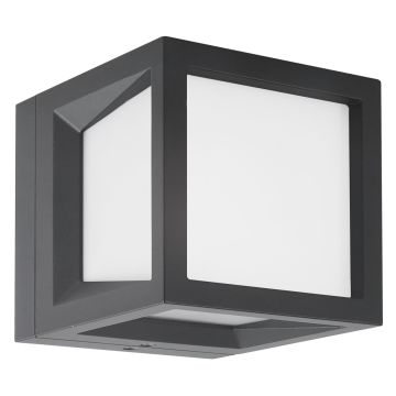 Faro 120 CS Vegglampe dimbar 9W LED 1300lm, 3000K/4000k, 12x12 cm, Antrasitt