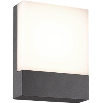 Santec vegglampe, LED 3000K 360lm, Antrasitt