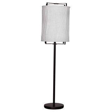 Softy gulvlampe, høyde 150 cm, Matt Sort / Hvit