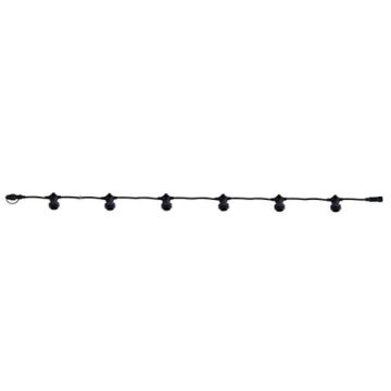 [2] Utvidelse System Connecta party light B22 x 10 (u/start), Sort