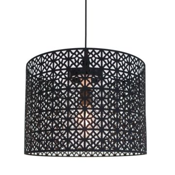 Maison takpendel IP44, diameter 36 cm, Sort