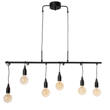 Skyline 6 pendelskinne, lengde 110 cm, Matt sort