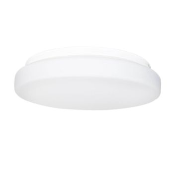 Ocean 1 plafond IP44 E27, diameter 25 cm, Matt hvit