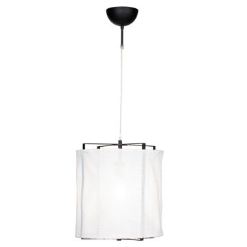 Softy takpendel, diameter 35 cm, Matt Sort / Hvit