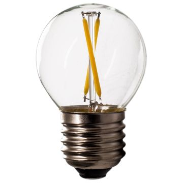 Ecolux Krone E27 2W LED 180lm 2700K Klar