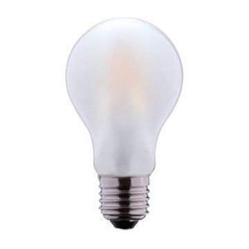 Ecolux Classic E27 4W LED 420lm 3000K Frostet, Med lyssensor