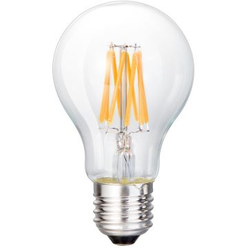 Classic E27 A60 6W LED 650lm 2700K Klar, dimbar
