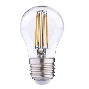 Ecolux Krone E27 4W LED 360lm 2700K Klar, dimbar